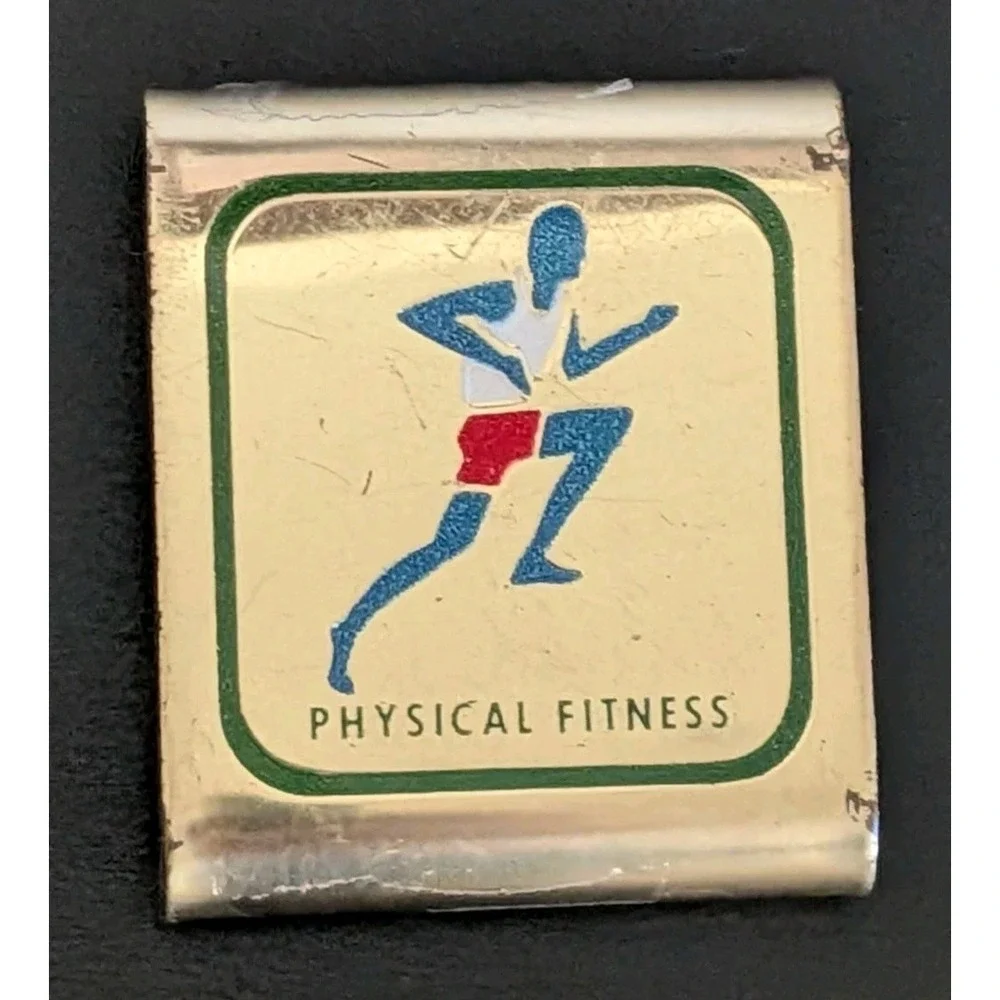 Vintage Boy Scout Belt Loop Physical Fitness Award Metal Medal
